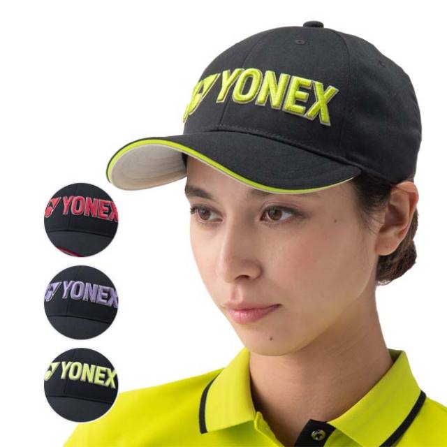 岩井千怜選手使用」ヨネックス(YONEX) 2024 ユニセックス 立体刺繍ロゴ