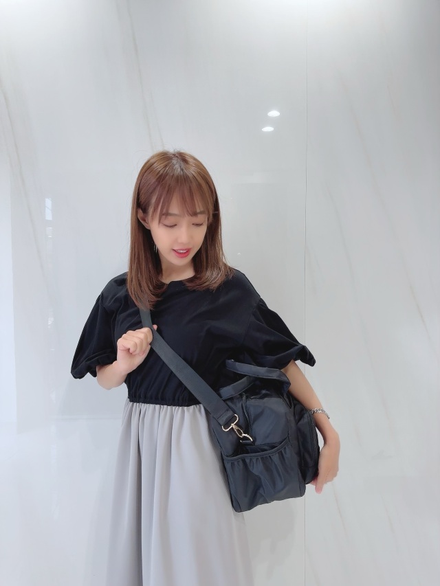 selva secreta】Bucket tote bag(black)