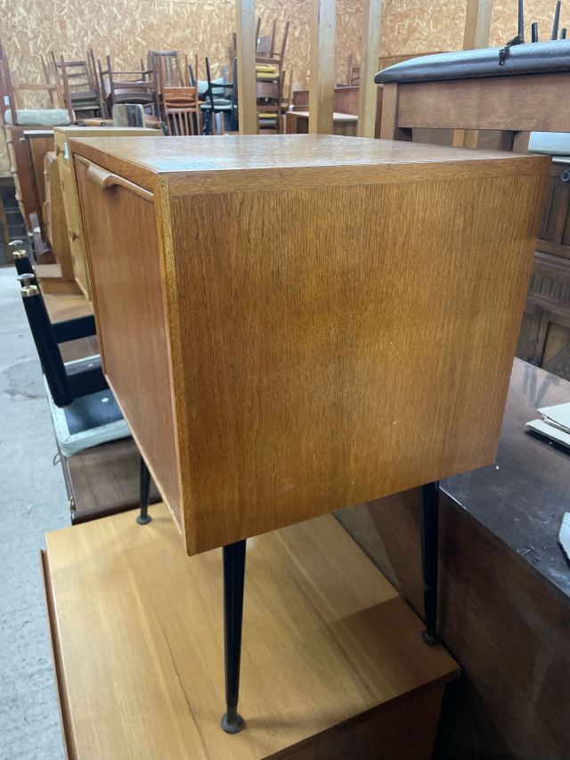 イギリス 1960年代 オーク レコードキャビネット