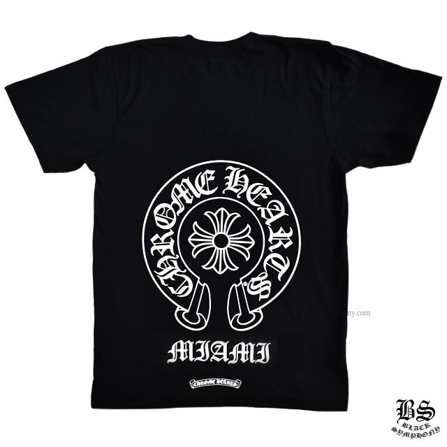 クロムハーツTシャツオレンジセメタリークロスブラック|クロムハーツ