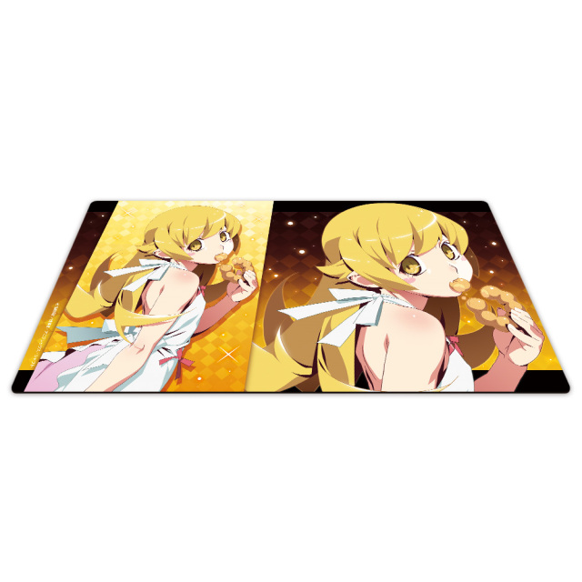 化物語　忍野忍　八九寺真宵　ラバーマット　プレイマット Amazon.co.jp: 化物語 忍野忍 プレイマット ラバーマット : ホビー