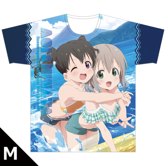 ヤマノススメ Next Summit フルグラフィックTシャツ［あおい＆ひなた