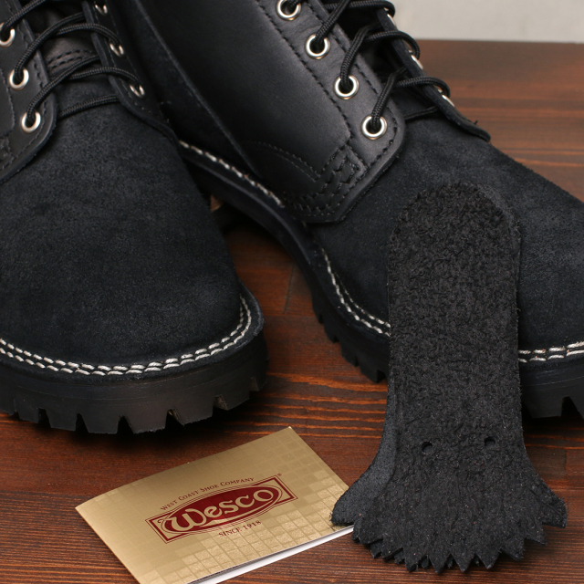 WESCO BOOTS JOBMASTER ブラック&ラフアウト 8インチ丈 BK-208-100