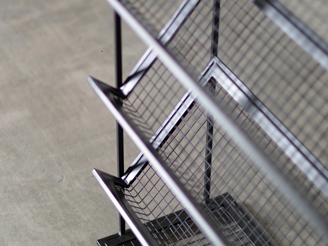 IRON DISPLAY MAGAZINE RACK アイアンディスプレイマガジンラック LIFE