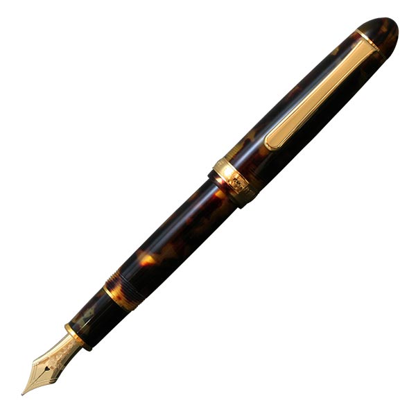 プラチナ萬年筆(PLATINUM) 万年筆#3776 セルロイド #62 ベッコウ PTB