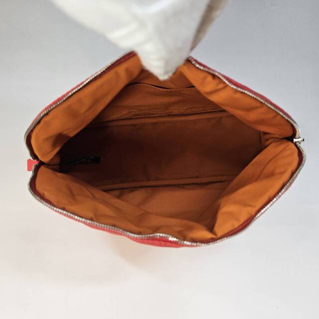 HERMES エルメス/ボリードポーチMM25 /レッド/オレンジ /小物 化粧