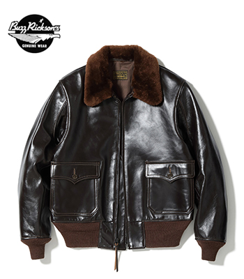 BUZZ RICKSON'S バズリクソンズ AN-J-3A|レザーフライトジャケット