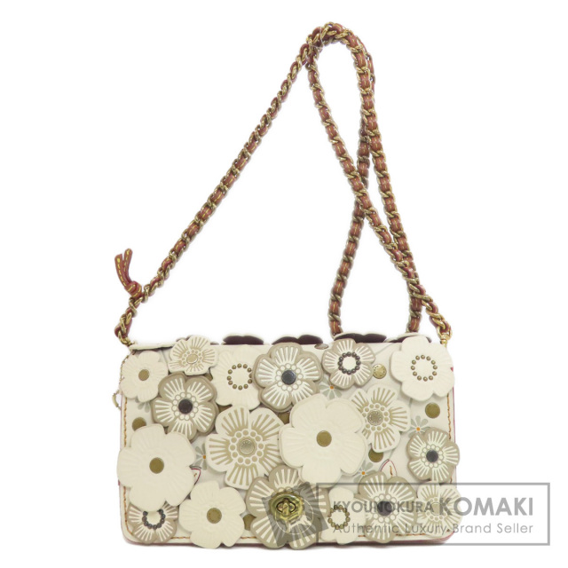 COACH コーチ 20215 ディンキー フラワーモチーフ ショルダーバッグ