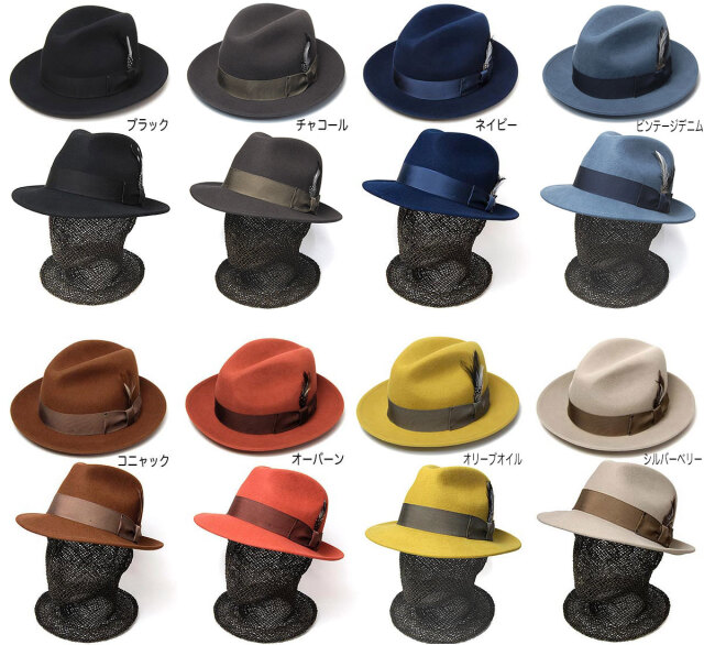 Bailey(ベイリー) ウールフエルト中折れ帽 BLIXEN ブリクセン ハット