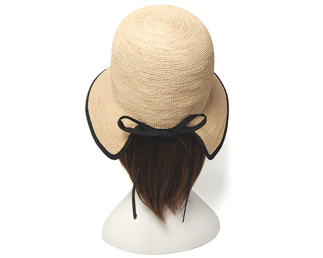 p cnq(パークニック) ラフィア細編みハット nicolas レディース 春夏