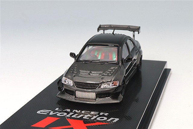 CMモデル 1/64 三菱 ランサー エボリューション X Varis ブルー