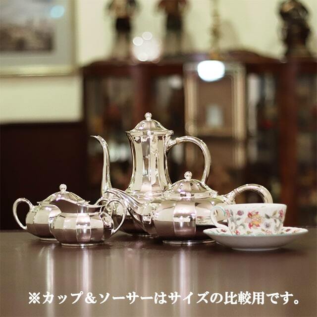 中古】Tiffany（ティファニー）家庭用4点ティーセット tf-119