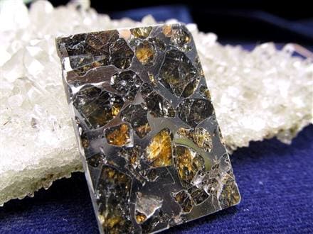 K*様 隕石 パラサイト隕石 アルタイ隕石 石鉄隕石 2点 共箱 K*様 隕石