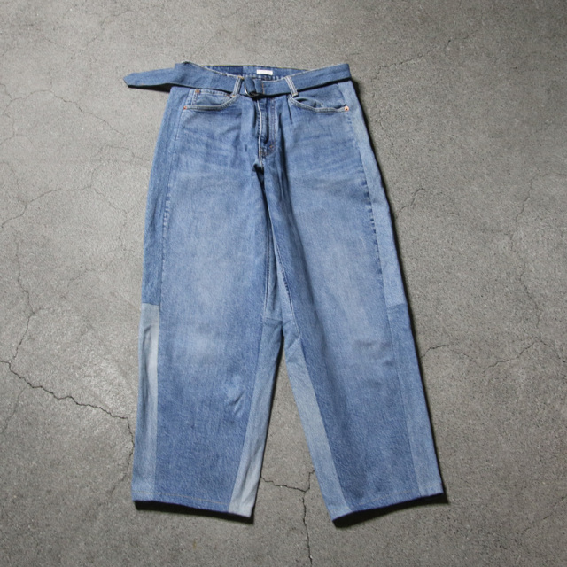 SEEALL (シーオール) [RECONSTRUCTED BUGGY DENIM] リメイク バギー