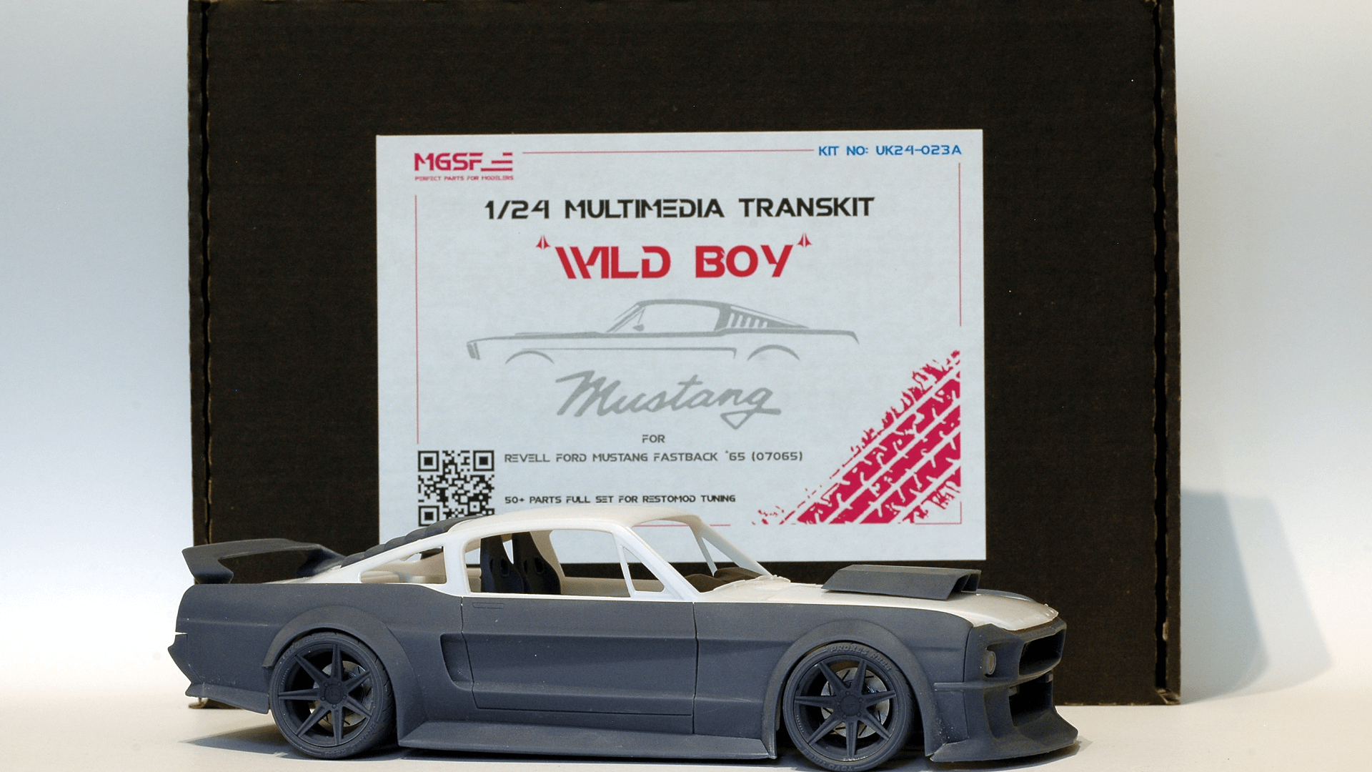 MGSF 1/24 トランスキット フォード マスタング ワイドボディキット