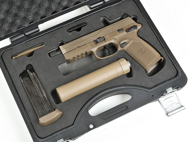 CyberGun FNX-45 Tactical ガスブローバックピストル/DXversionSP1 (DE)