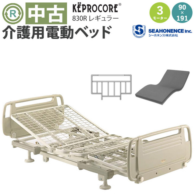 介護用リクラインニング式電動ベッド（3モーター）