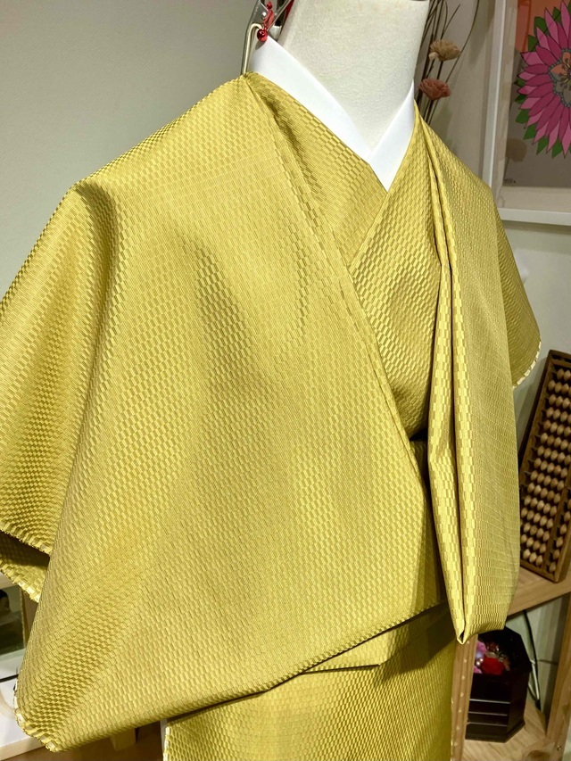 山下芙美子 黄八丈｜これぞ黄八丈 息をのむ美しさ ｜着物セレクト専門