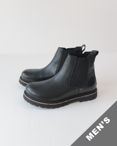 BIRKENSTOCK - London Oiled Leather - BLACK - MEN'S