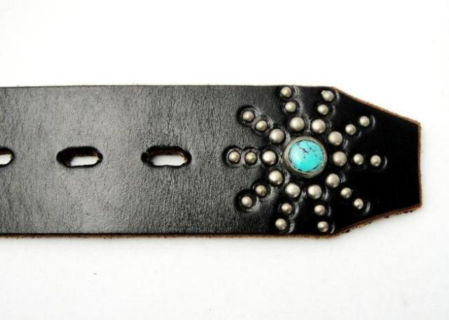 正規取扱 HTC（Hollywood trading Company) TURQUOISE END ONLY BELT