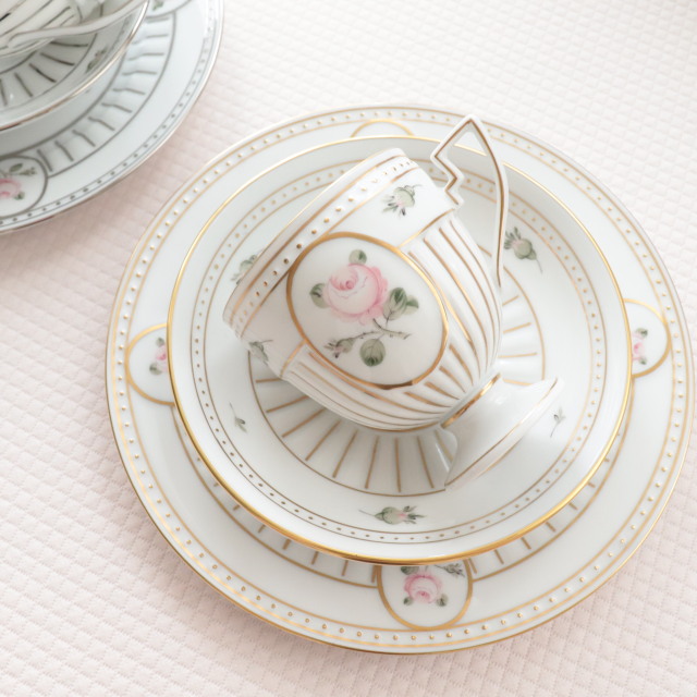 ☆NEW☆ Herend ヘレンド ウィーンの薔薇ゴールドシリーズ アンピール