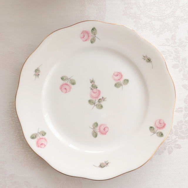 Herend ヘレンド ウィーンの薔薇ゴールド 淡いローズシリーズ