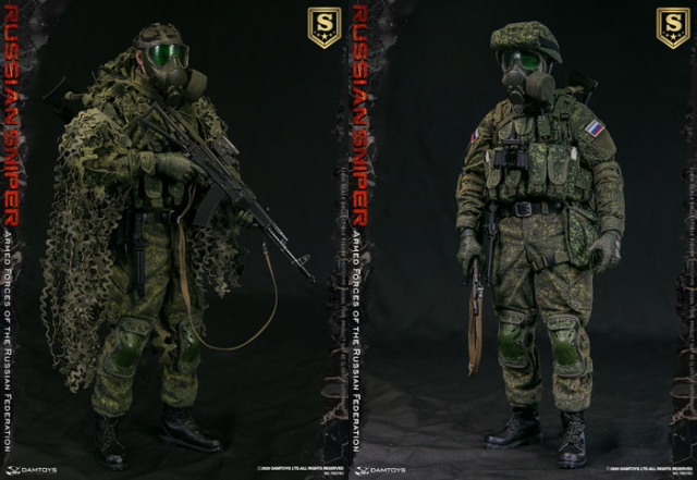 DAM】No.78078S 1/6 Armed Forces of the Russian Federation