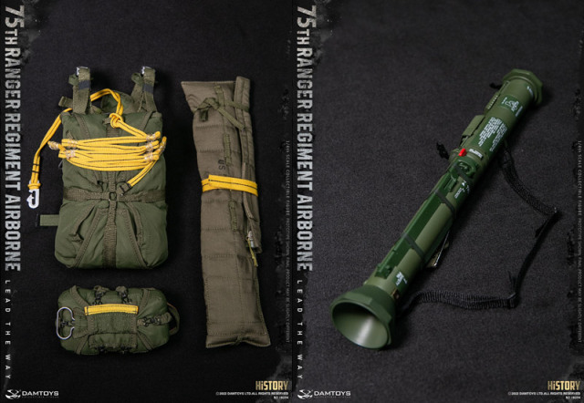DAM】No.78094 1/6 75th RANGER REGIMENT AIRBORNE アメリカ陸軍 第75