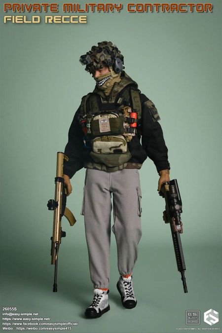 EASY&SIMPLE】26055S Private Military Contractor Field Recce PMC 1