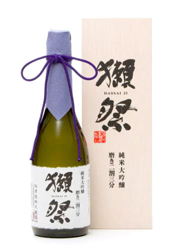 獺祭(だっさい) 純米大吟醸 磨きニ割三分 木箱入り 720ml 日本酒・焼酎