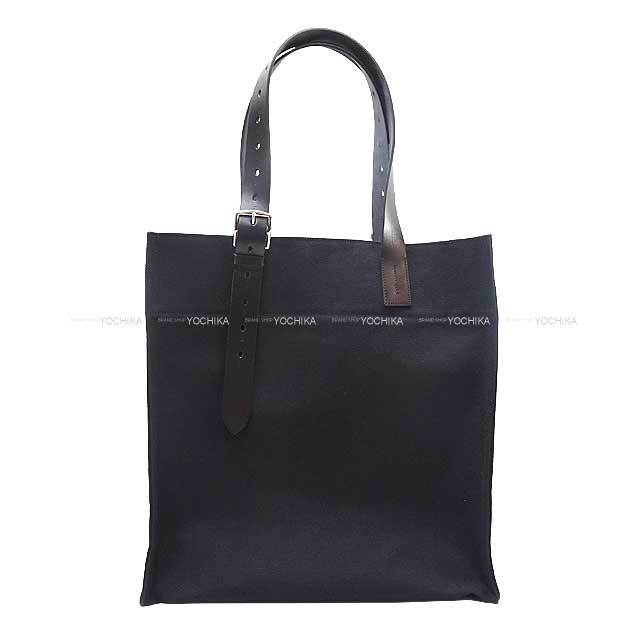 HERMES エルメス トートバッグ エトリヴィエール 41 ショッピング 黒