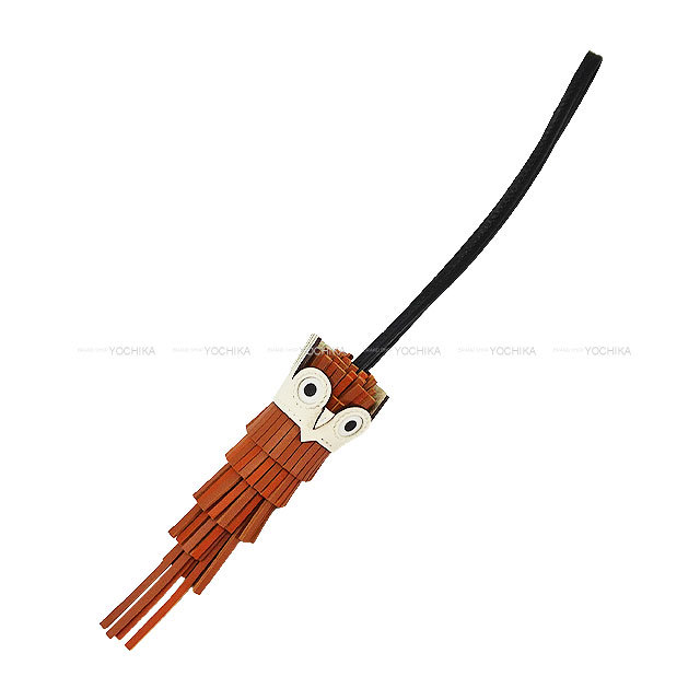 HERMES エルメス バッグチャーム シュエット フクロウ ゴールド
