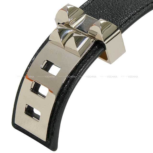 HERMES エルメス ブレスレット バングル コリエドシアン24 #T3 黒