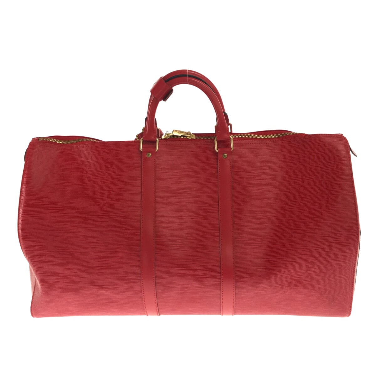 ルイヴィトン/ボストンバッグ/キーポル55/カスティリアンレッド/レザー