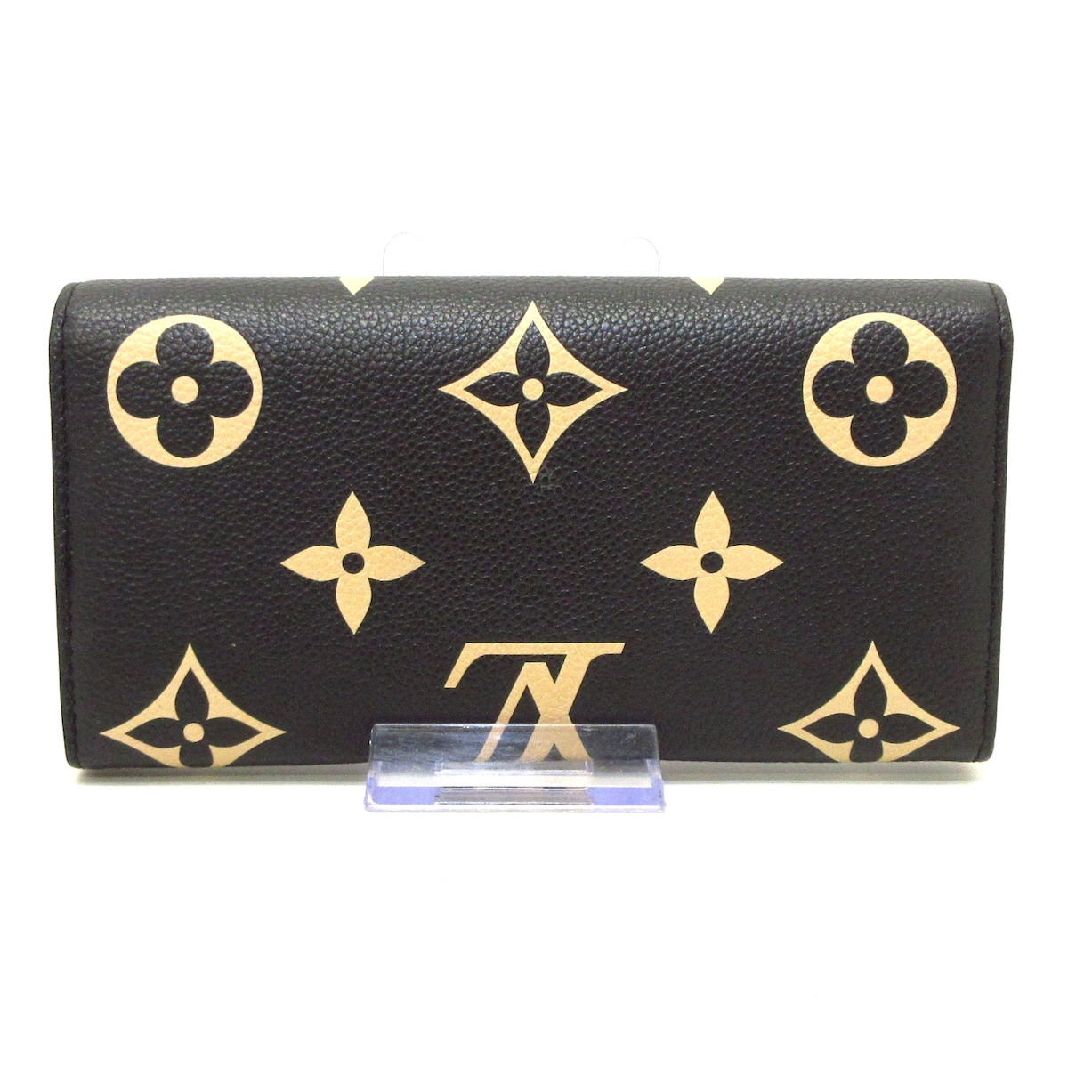 ルイヴィトン/長財布/ポルトフォイユサラ/ブラックベージュ/型番