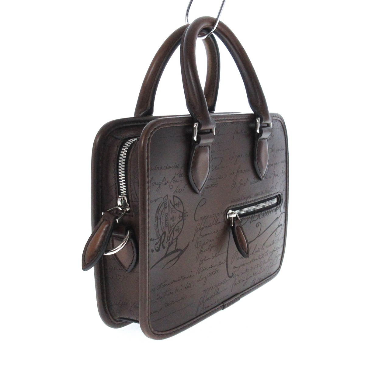 ベルルッティ/ハンドバッグ/アンジュール ガリバー スクリットレザー