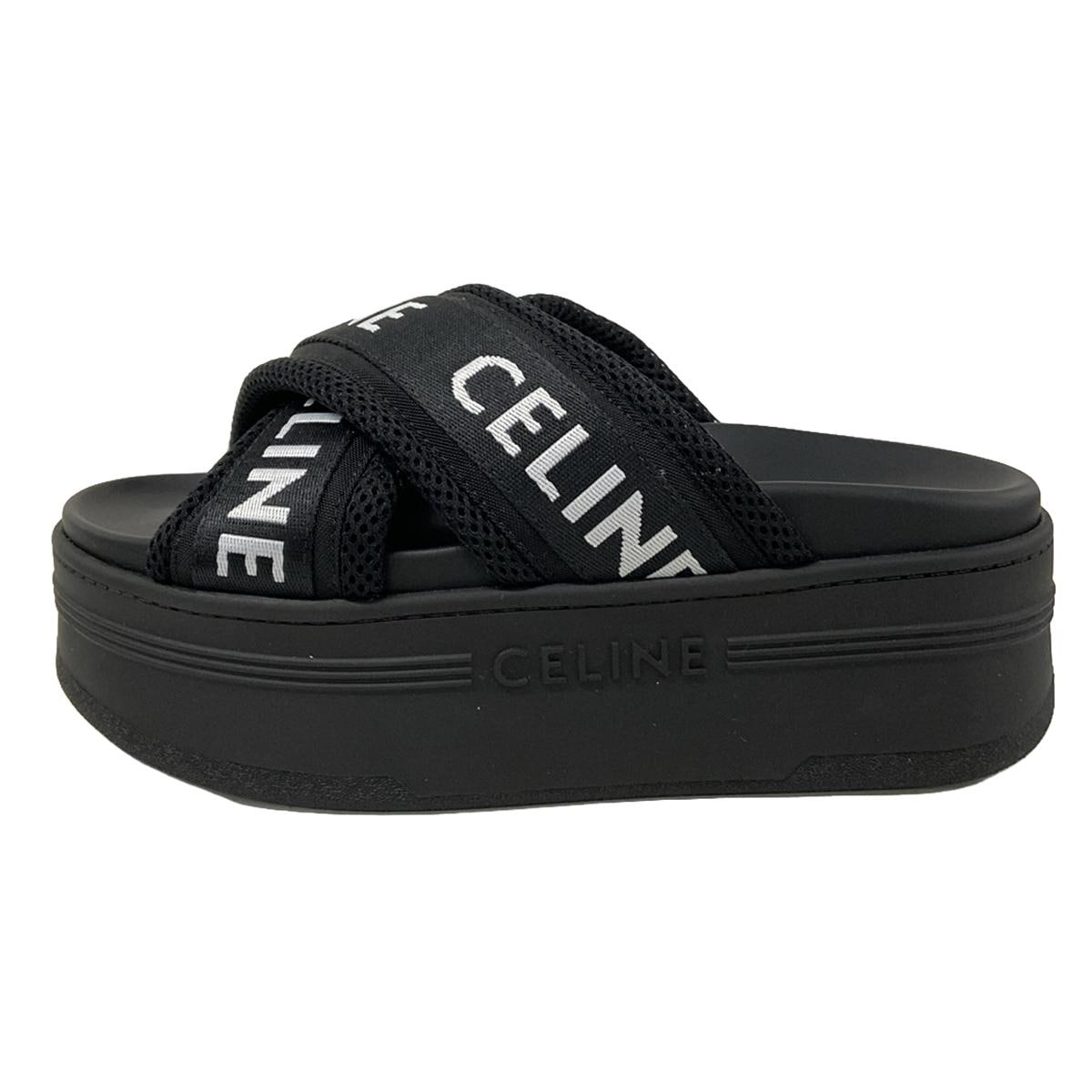 セリーヌ/サンダル/黒×白/サイズ：38の買取実績【ブランディア】