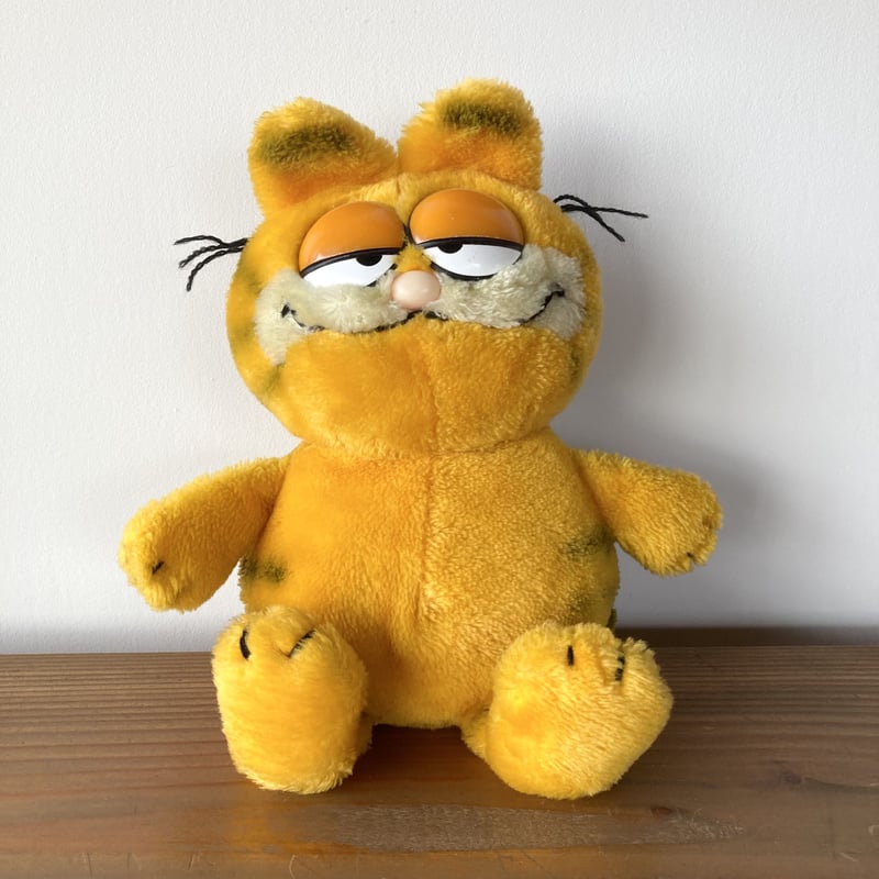 GARFIELD ガーフィールド ぬいぐるみ FUN FARM (DAKIN) 1980s／座