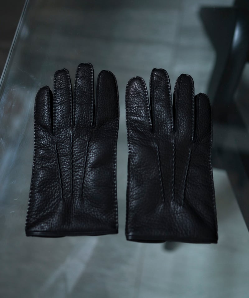 MB ULTIMATE FABRIC パーマネントレザーグローブ/ディアスキンカシミア