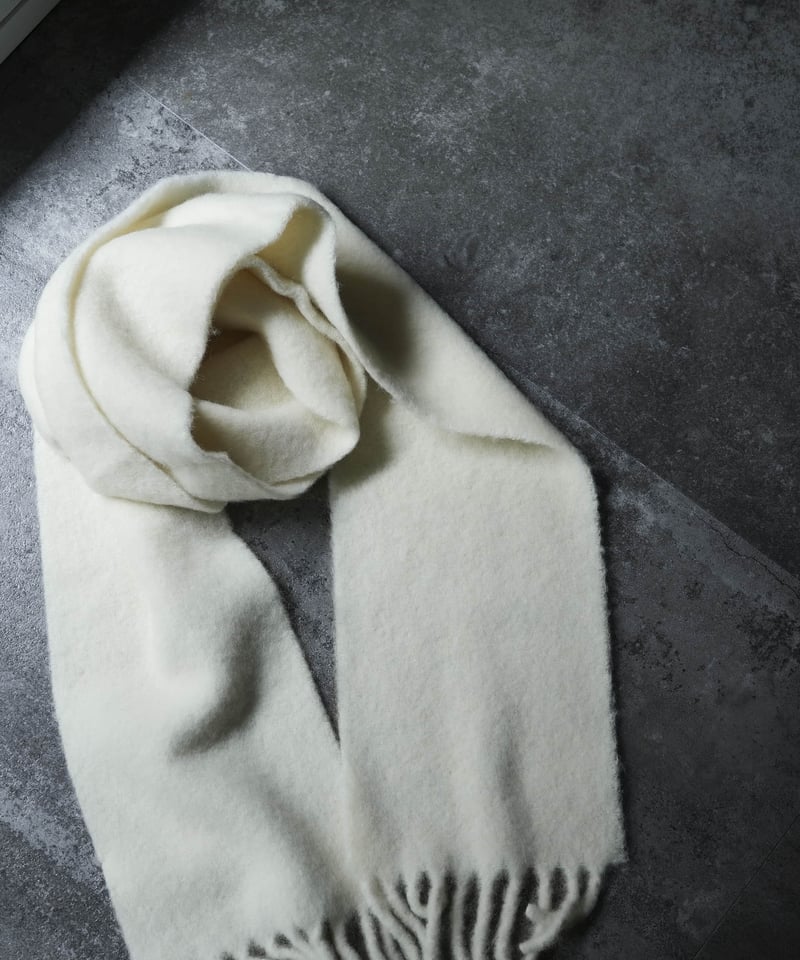 MB ULTIMATE FABRIC アルパカロングマフラー Fabric by Italy
