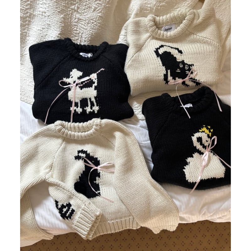 エピヌ アニマル ニット ラビット epine é animal knit 【公式通販】
