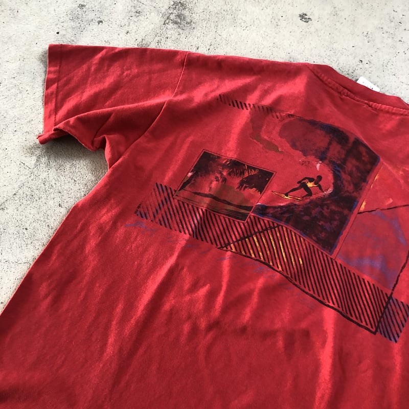 90's OPオールドサーフTシャツ XL | CUSTOM FEVER