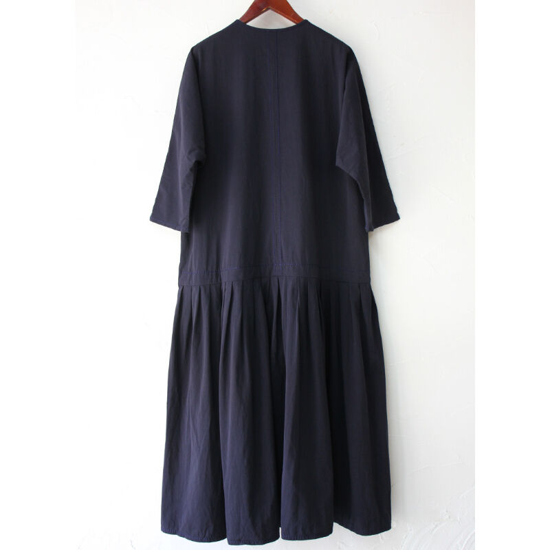またまた再入荷** homspun ホームスパン コットンラチネ八分袖タック