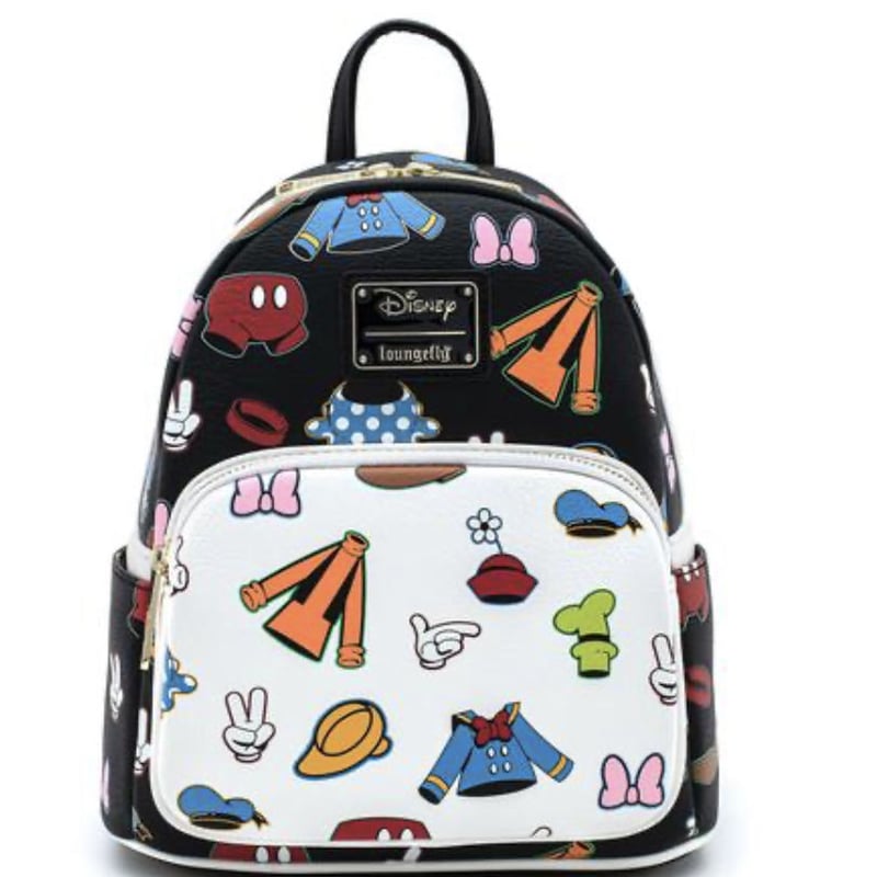 USA直輸入】DISNEY ミニ バックパック ようふく パターン リュック