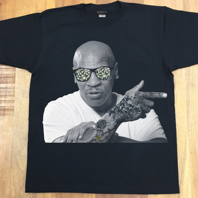 RARETE (ラルテ) マイクタイソン タトゥー Tシャツ ブラック 星柄 | R