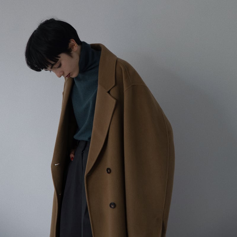nokcha original】HAND MADE tailored middle coat