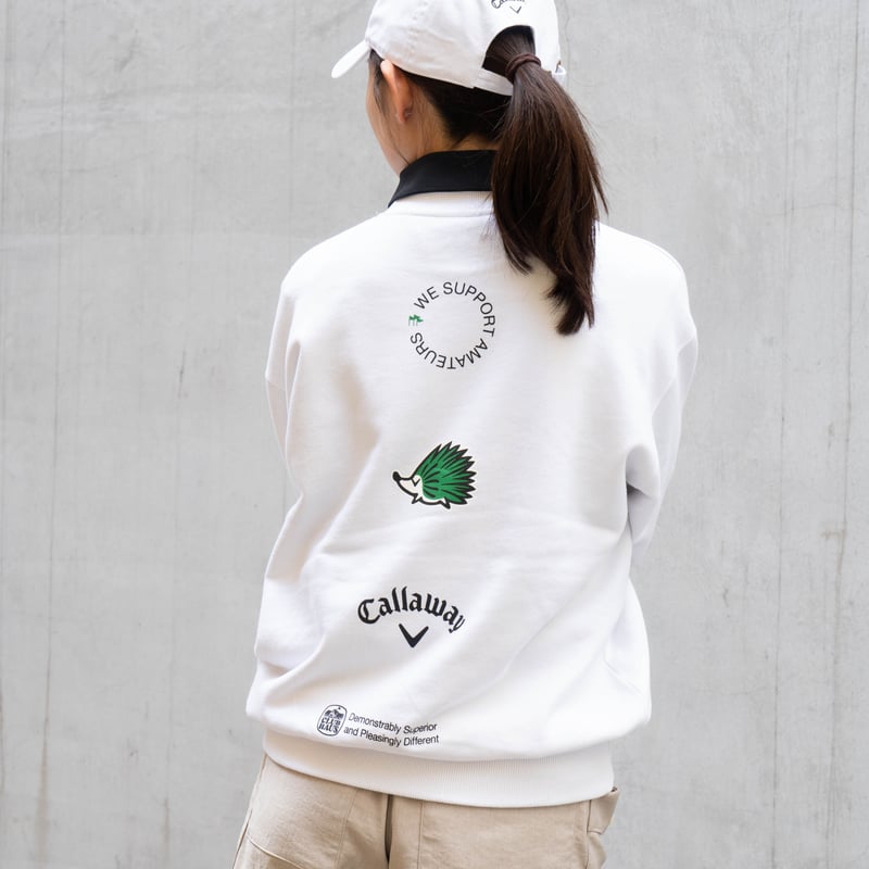 Callaway + CLUBHAUS Crewneck Sweat - Black | CL