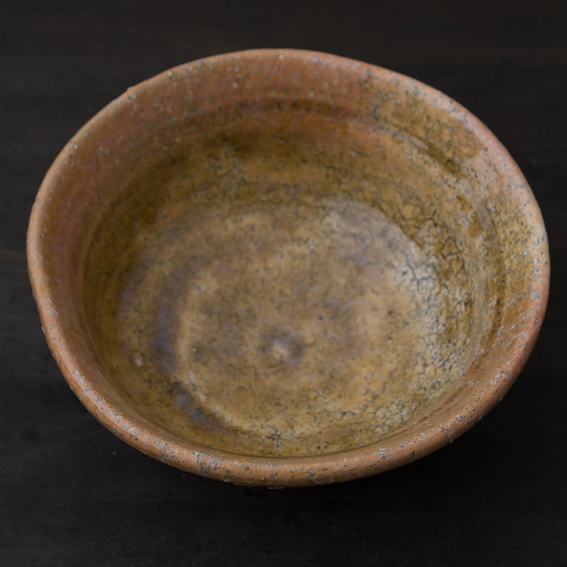◇◇陶器 萩焼 輪花◇◇ 鬼萩向付 碗揃(二客セット） (木箱入） 黒田岳