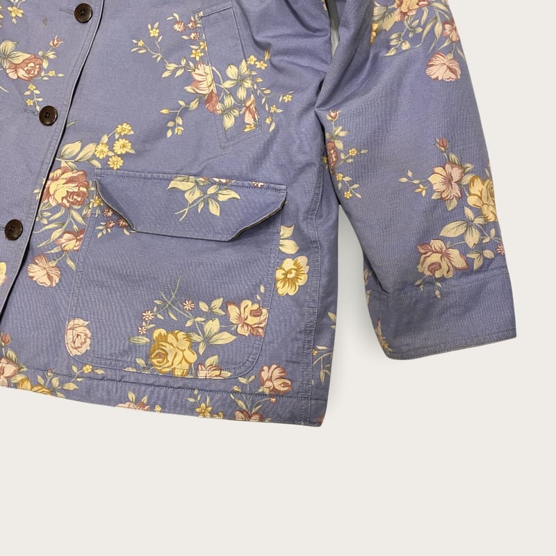 USED] L.L.Bean 花柄ハーフコート💐 | garden730