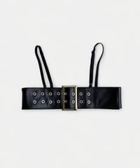 chain tie - black | KISHIDAMIKI